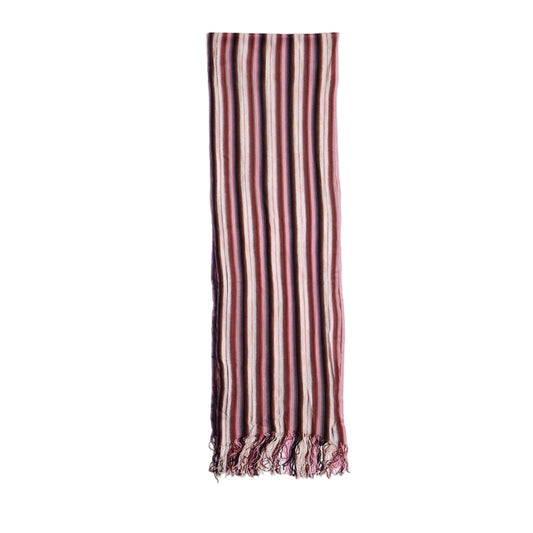 Κασκόλ Missoni Stole Μωβ Ροζ Ρίγες