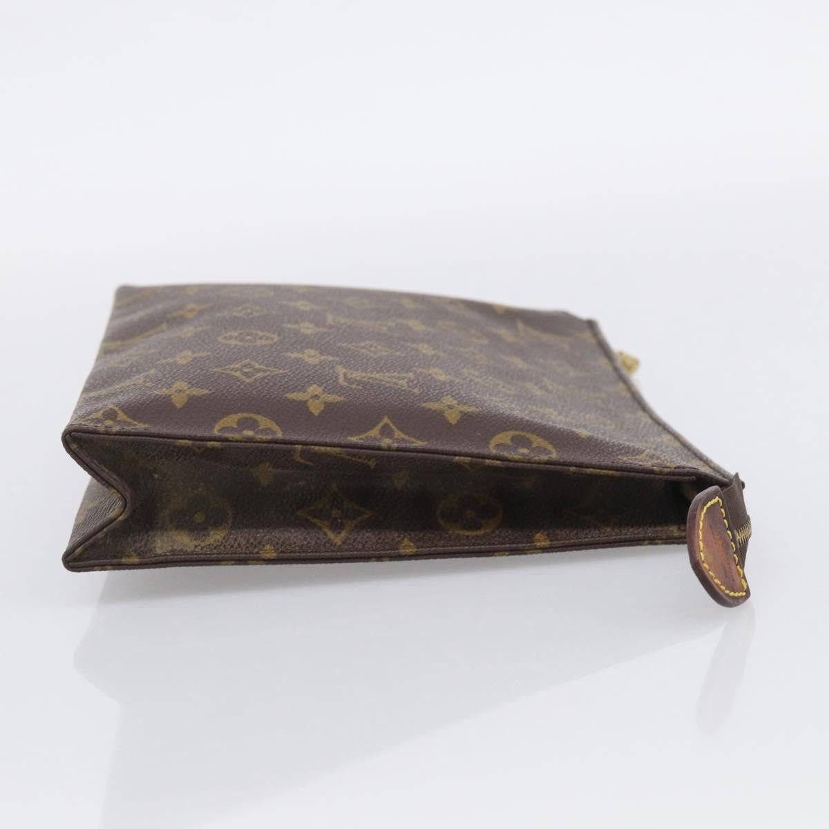 Louis Vuitton Toiletry Pouch Monogram Canvas, Brown, Canvas, Clutch