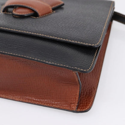 Loewe Barcelona Leather, Black, Leather, Shoulder Bag