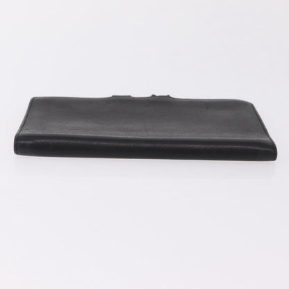 Hermes Vision Agenda Cover Leather, Black, Leather, Briefcase