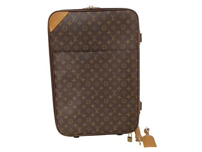 Louis Vuitton Pegase Luggage Monogram Canvas, Brown, Canvas, Travel Bag