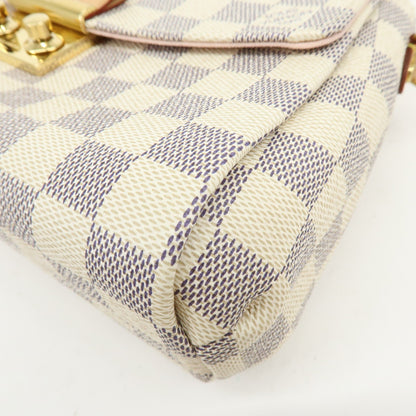 Louis Vuitton Croisette Epi Leather, White, Canvas, Tote Bag