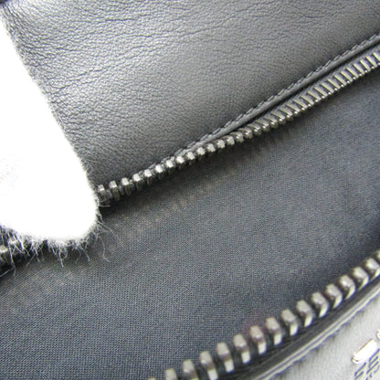 Fendi Convertible Document Holder Leather, Black, Leather, Briefcase