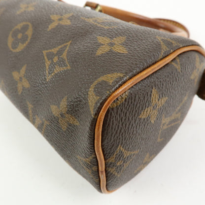 Louis Vuitton Speedy Mini HL Monogram Canvas, Brown, Canvas, Handbag