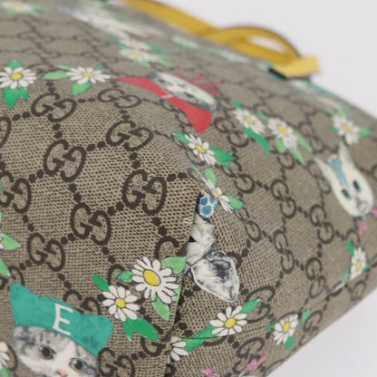 Gucci Children's Printed GG Coated Canvas, Beige, Canvas, Tote Bag