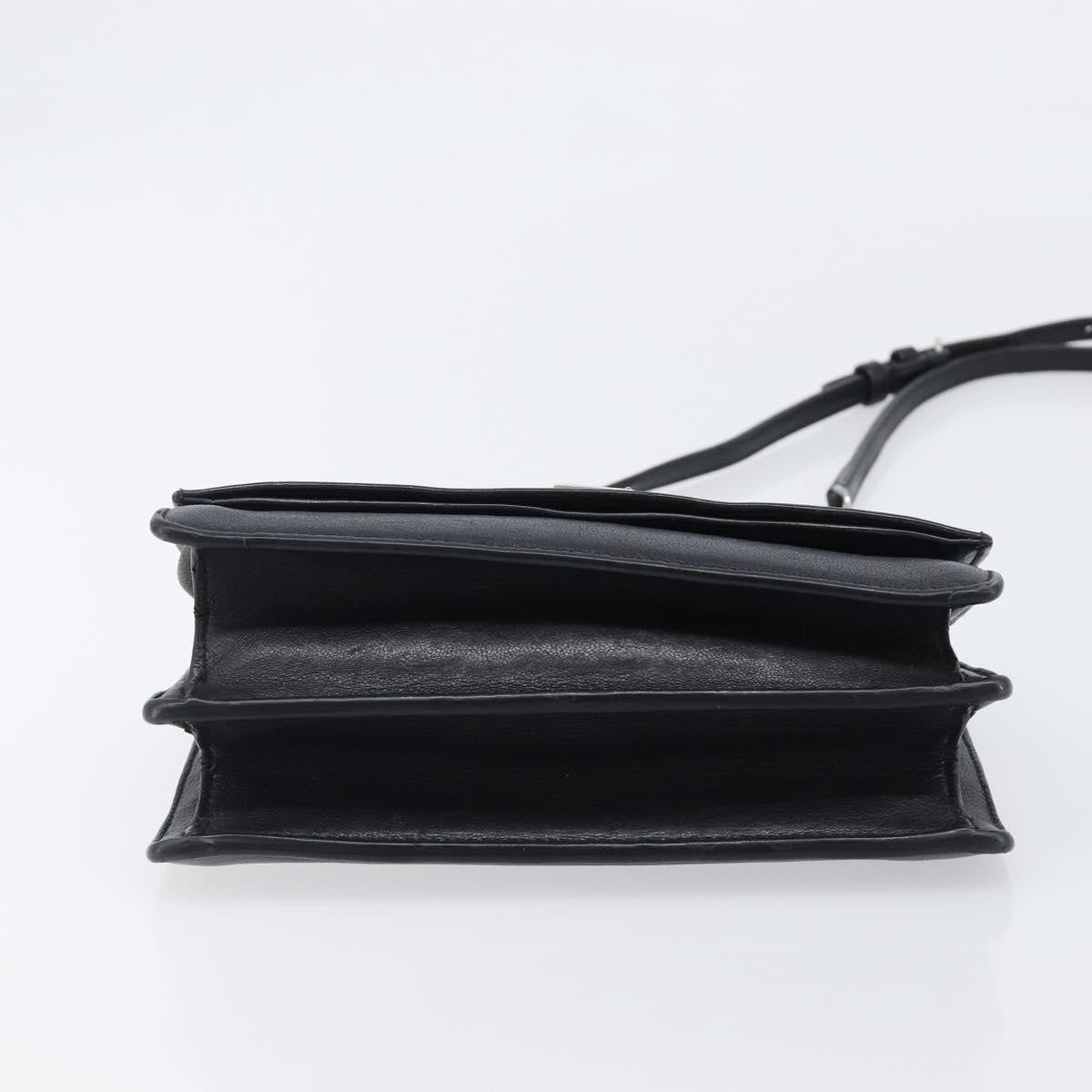 Saint Laurent West Hollywood Leather, Black, Leather, Shoulder Bag