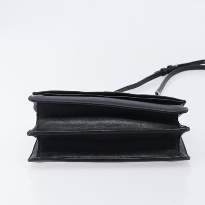 Saint Laurent West Hollywood Leather, Black, Leather, Shoulder Bag