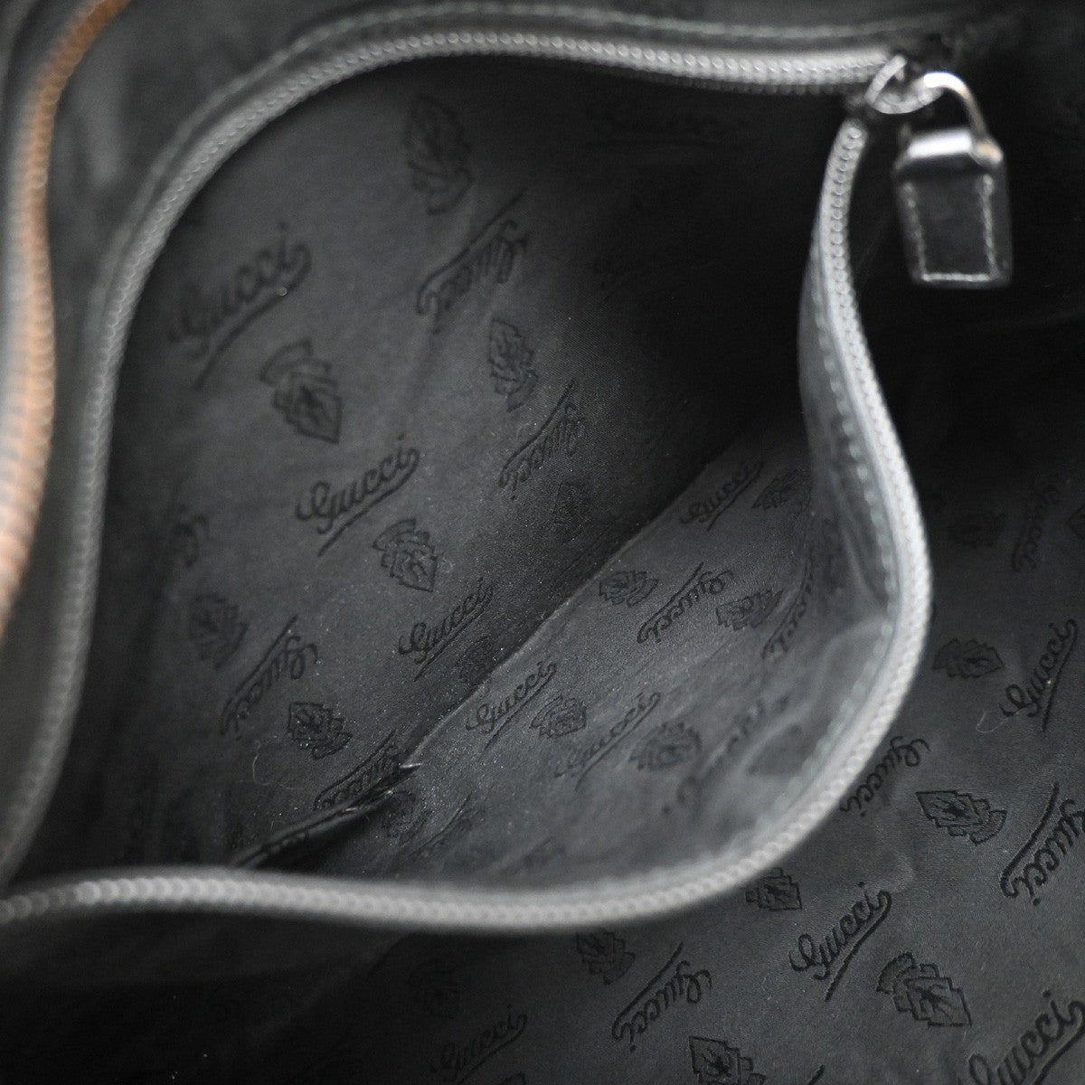Gucci Crossbody GG Imprime, Black, Canvas, Crossbody Bag