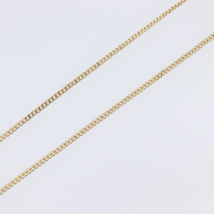 Christian Dior Vintage Logo Pendant Metal, Gold, Metal, Necklace