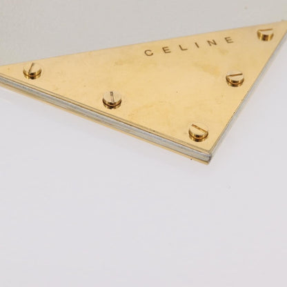 Celine Clutch Leather, White, Leather, Clutch