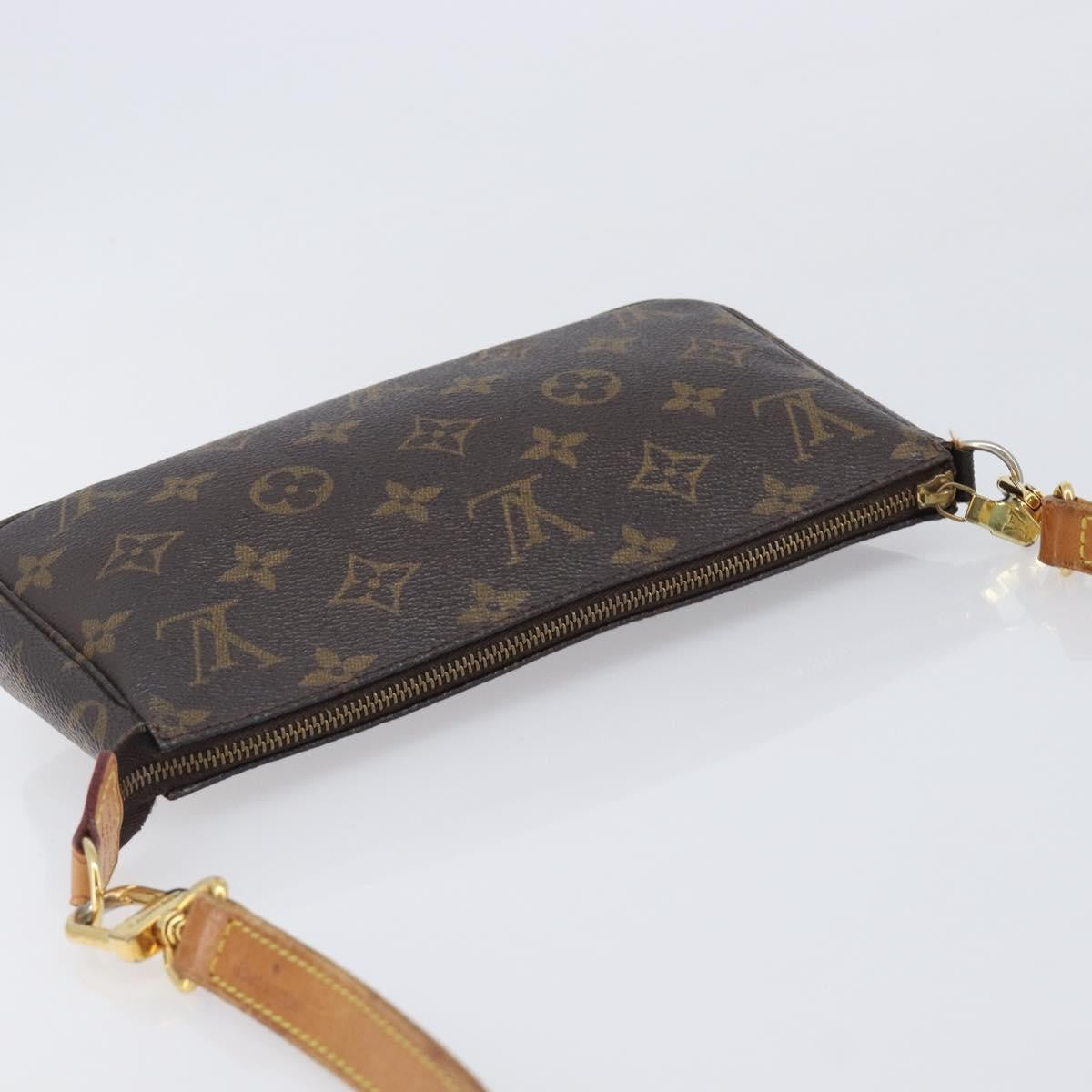 Louis Vuitton Pochette Accessoires NM Monogram Canvas, Brown, Canvas, Clutch