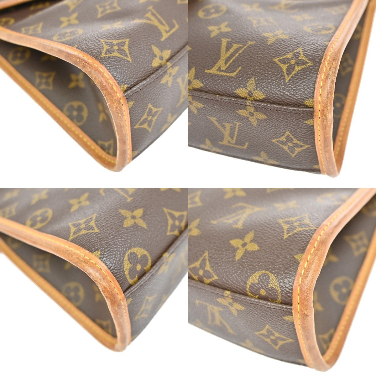 Louis Vuitton Beverly Monogram Canvas, Brown, Canvas, Briefcase