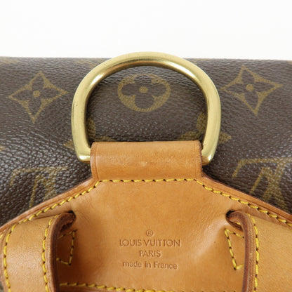 Louis Vuitton Vintage Montsouris Monogram Canvas, Brown, Canvas, Backpack