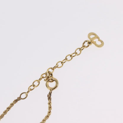 Christian Dior CD Pendant Metal, Gold, Metal, Necklace
