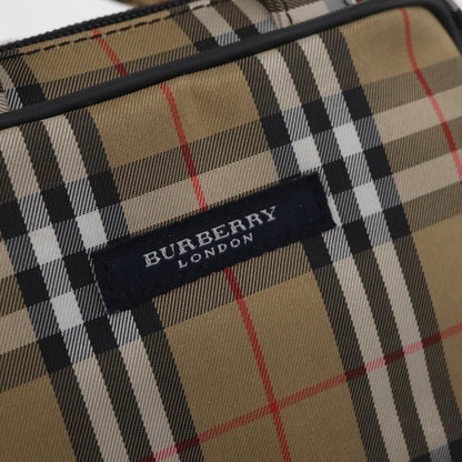 Burberry Nova Check Nylon, Beige, Nylon, Handbag