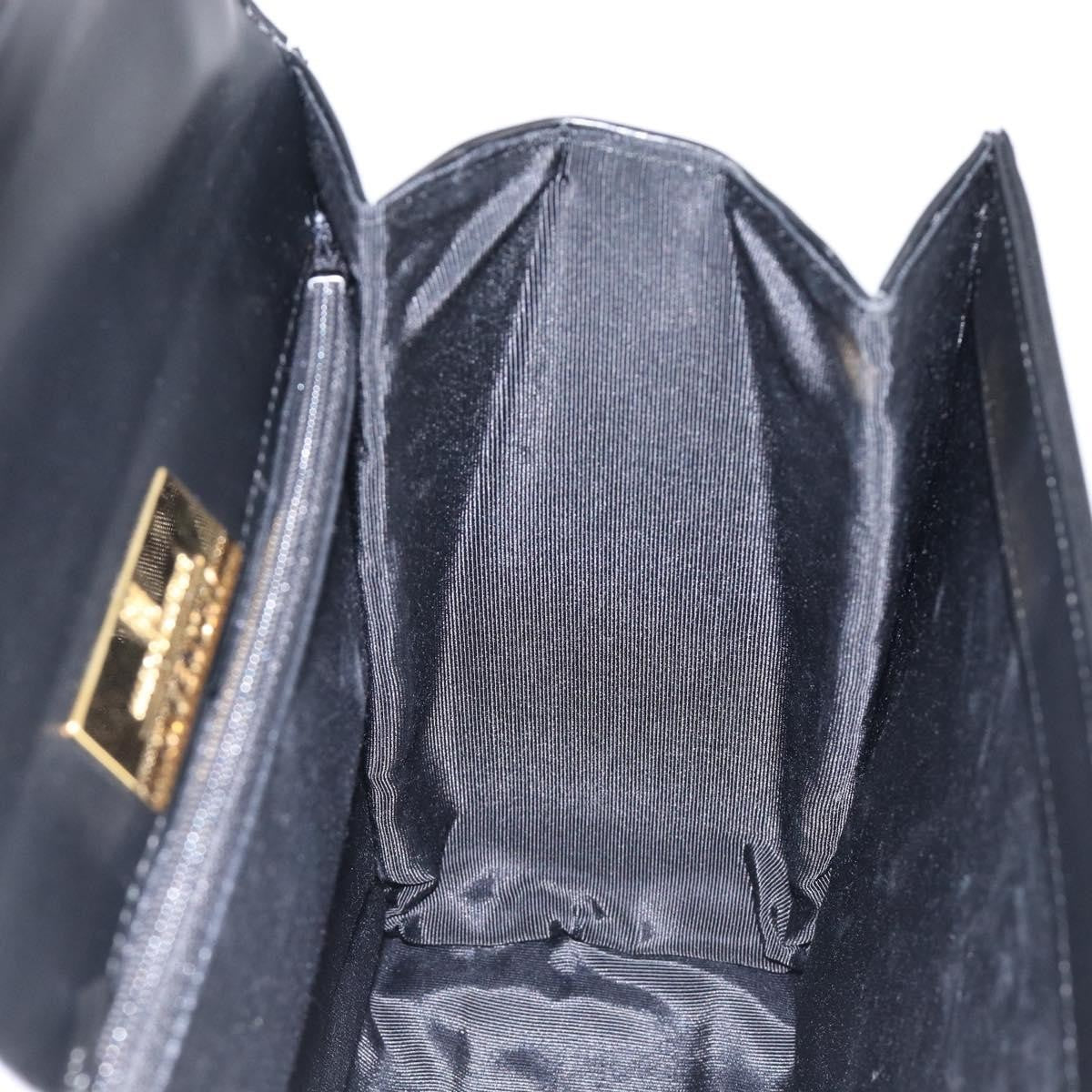 Givenchy Twist lock top handle Leather, Black, Leather, Handbag