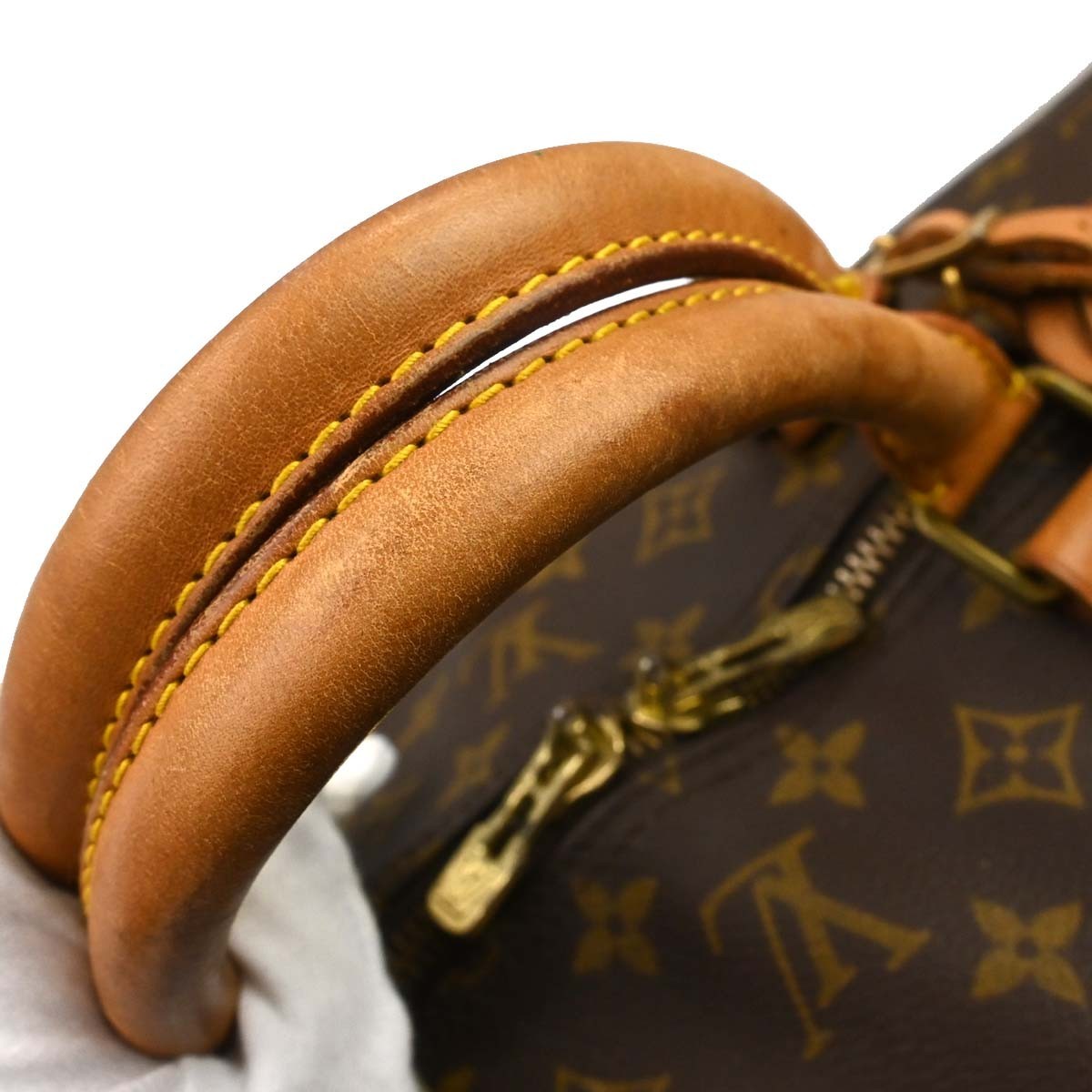 Louis Vuitton Keepall Bandouliere Monogram Canvas, Brown, Canvas, Travel Bag