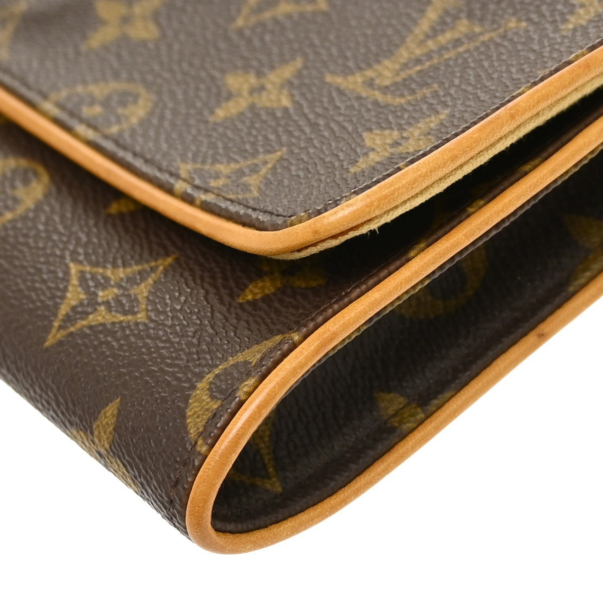 Louis Vuitton Twin Monogram, Brown, Canvas, Clutch