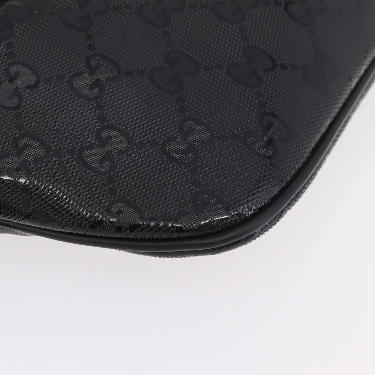 Gucci Belt GG Imprime, Black, Canvas, Handbag