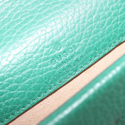 Gucci Dionysus Leather, Green, Leather, Shoulder Bag