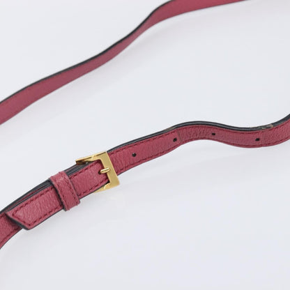 Miu Miu Madras Convertible Compartment Leather, Pink, Leather, Tote Bag
