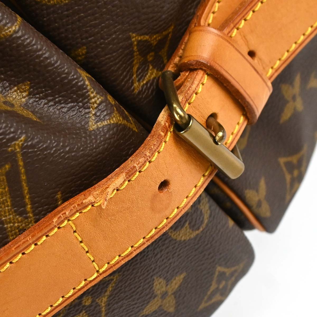 Louis Vuitton Saumur Monogram Canvas, Brown, Canvas, Shoulder Bag