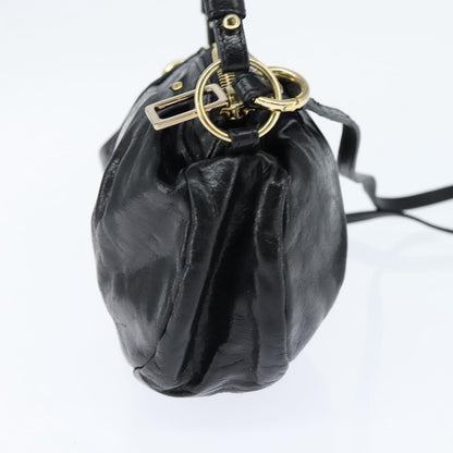 Chloe shoulder bag Leather, Black, Leather, Shoulder Bag