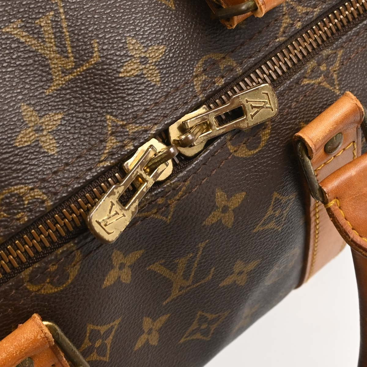 Louis Vuitton Keepall Monogram Canvas, Brown, Canvas, Travel Bag