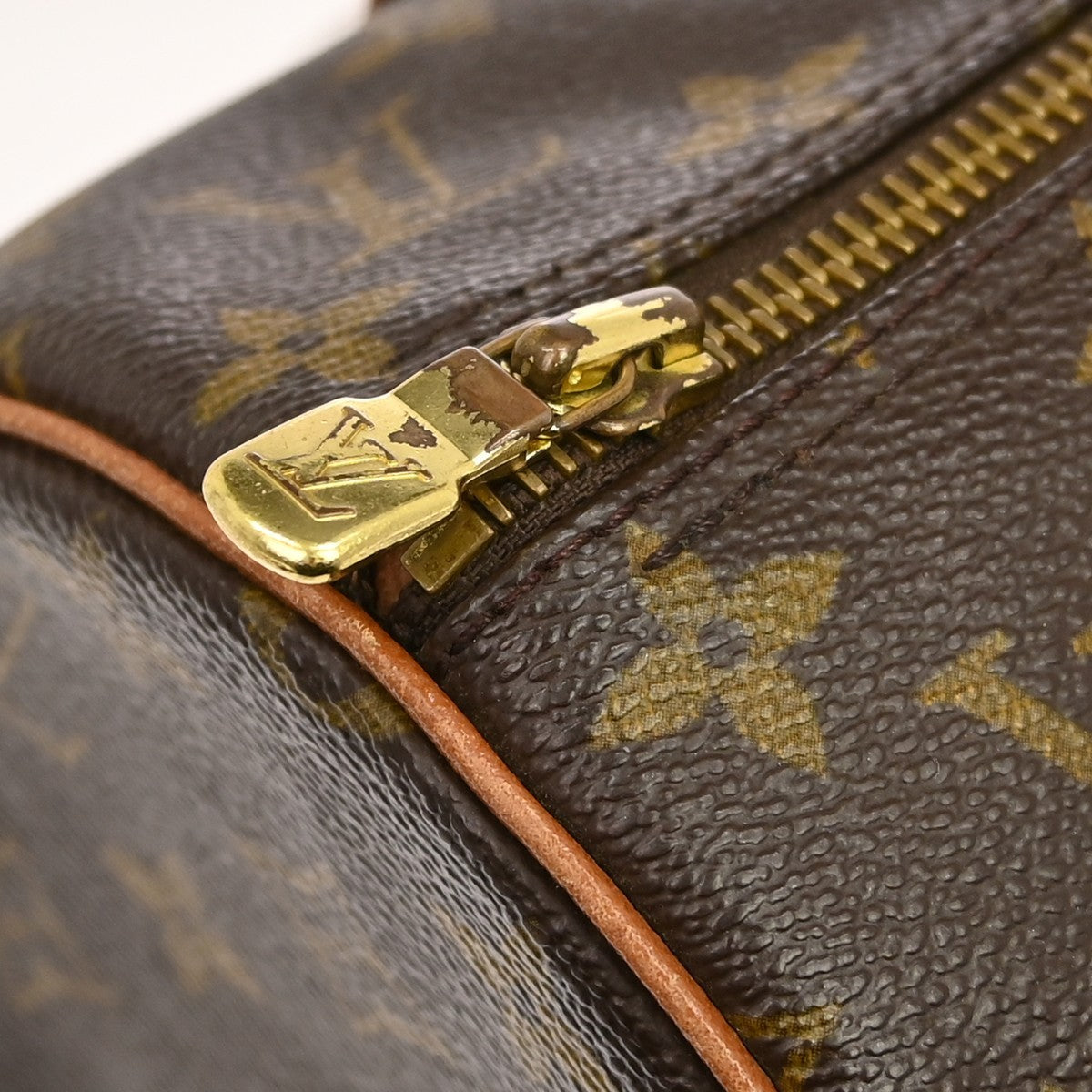 Louis Vuitton Papillon Monogram Canvas, Brown, Canvas, Handbag