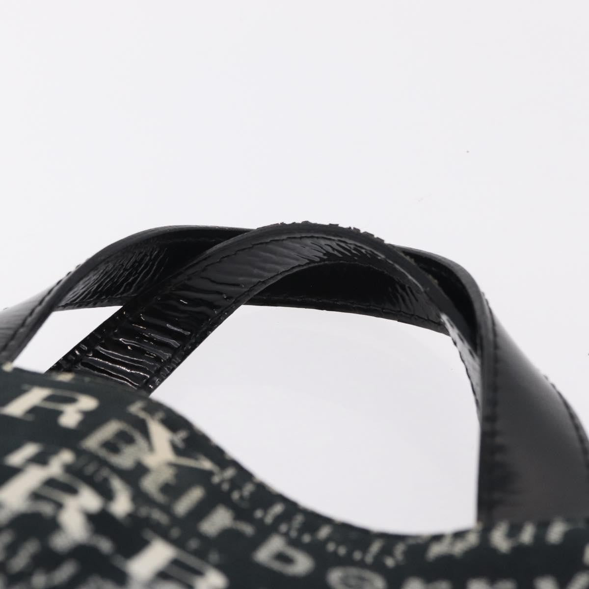 Burberry Logo Trench Nylon, Black, Canvas, Tote Bag