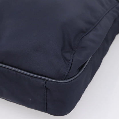 Prada Shoulder Tessuto, Navy, Nylon, Shoulder Bag