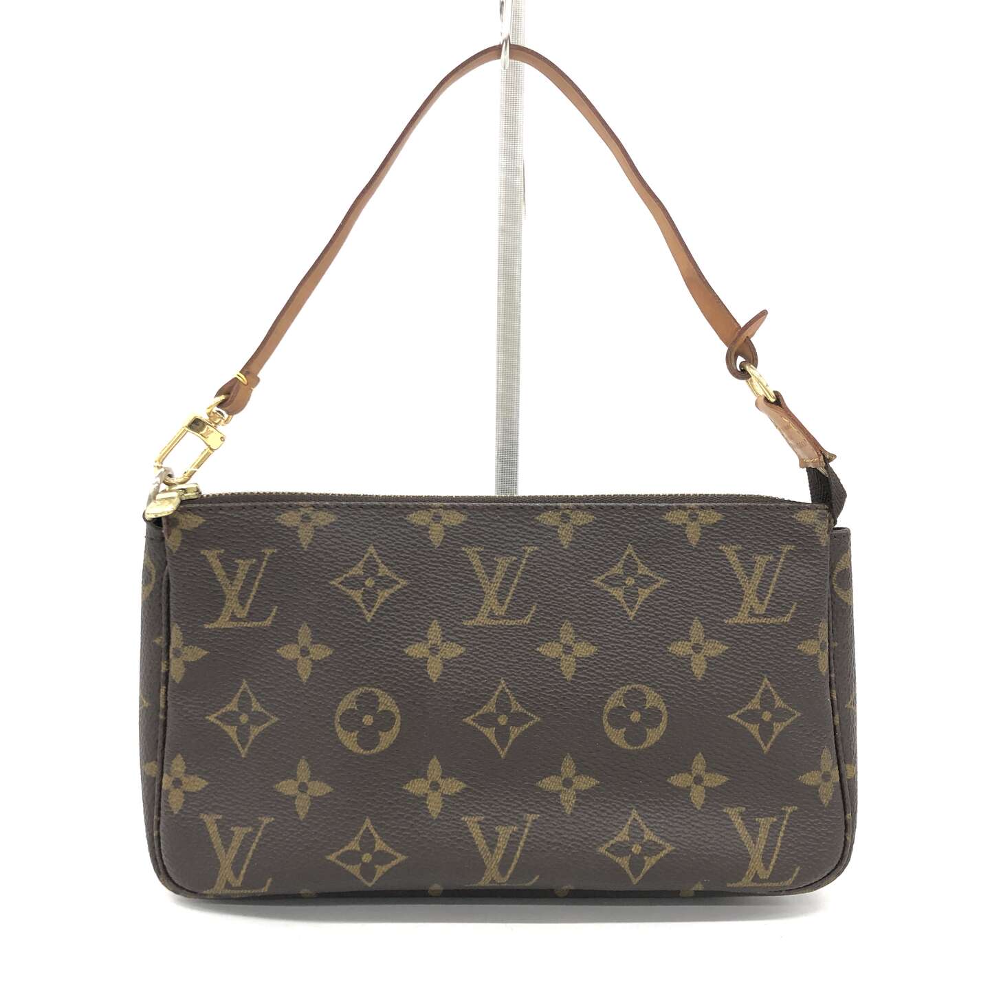 Louis Vuitton Pochette Accessoires Monogram Canvas, Brown, Canvas, Clutch