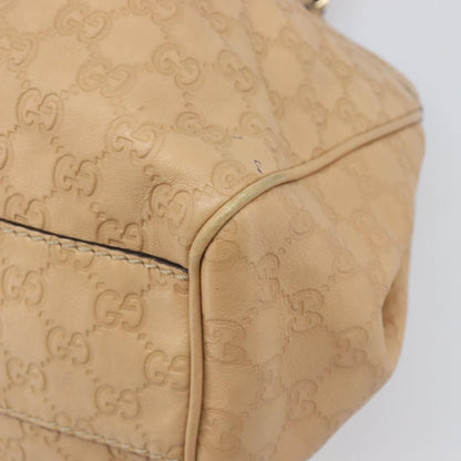 Gucci Sukey Guccissima Leather, Beige, Leather, Tote Bag