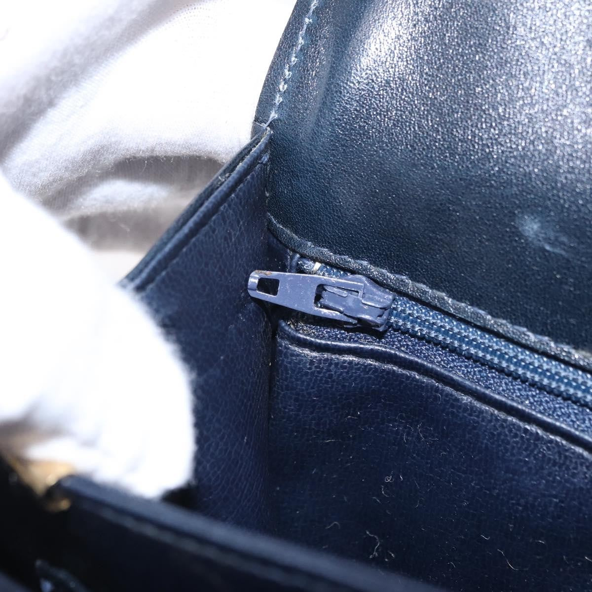 Celine C Sulky Horse carriage Canvas, Navy, Canvas, Handbag