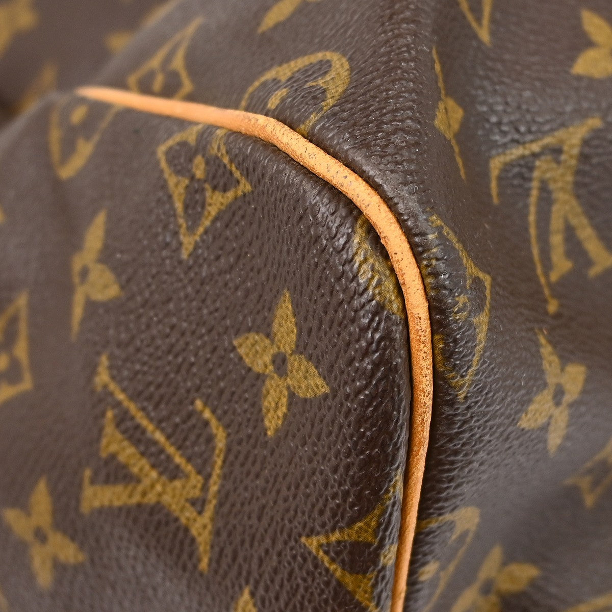 Louis Vuitton Keepall Monogram, Brown, Canvas, Travel Bag