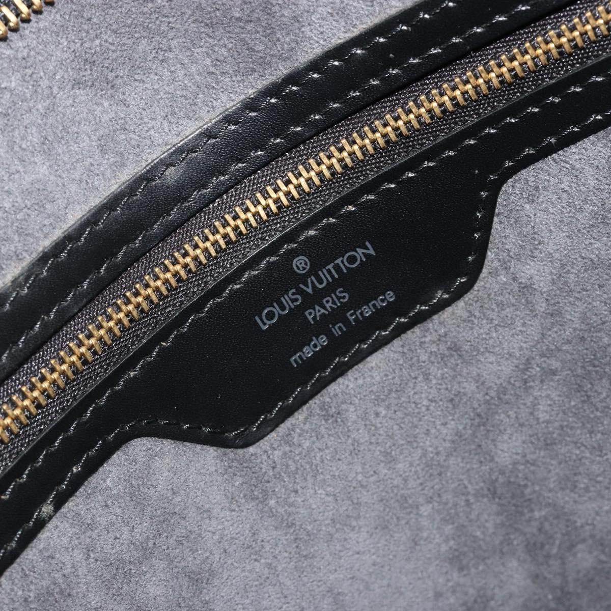 Louis Vuitton Saint Jacques Epi Leather, Black, Leather, Handbag