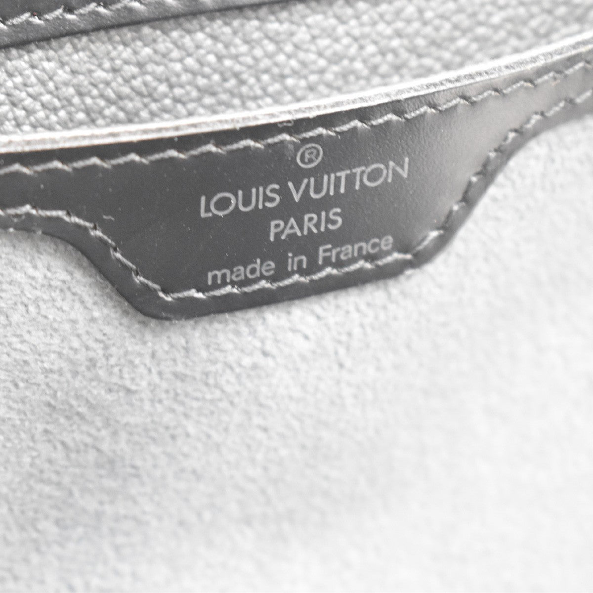 Louis Vuitton Mabillon Epi Leather, Black, Leather, Backpack