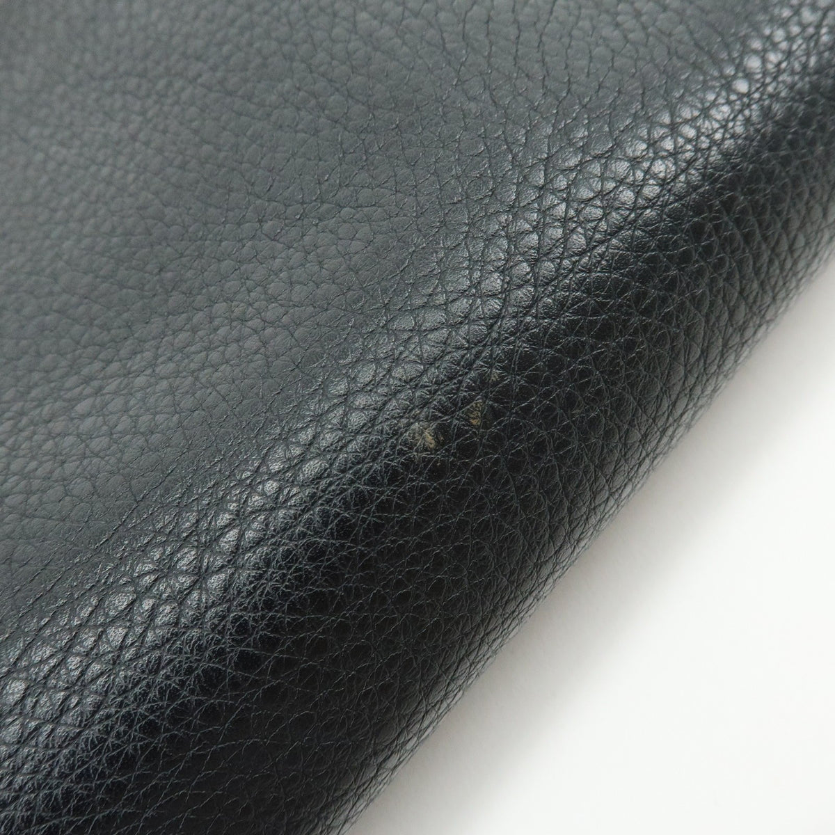 Fendi Vintage Selleria Zip Messenger Leather, Black, Leather, Handbag