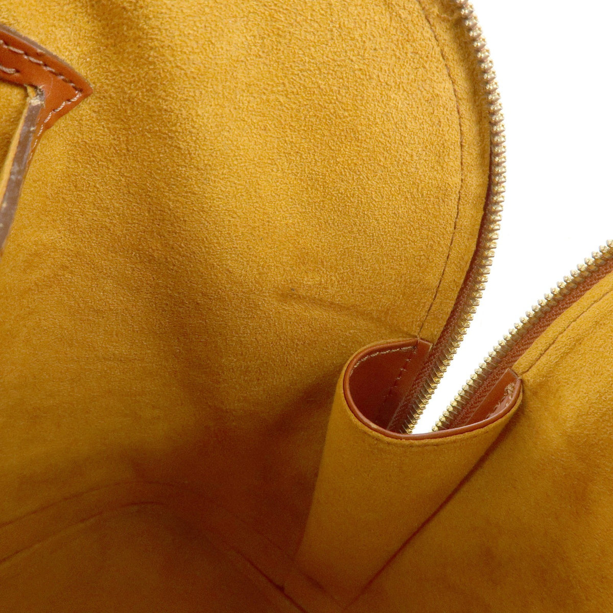 Louis Vuitton Alma Epi Leather, Brown, Leather, Handbag