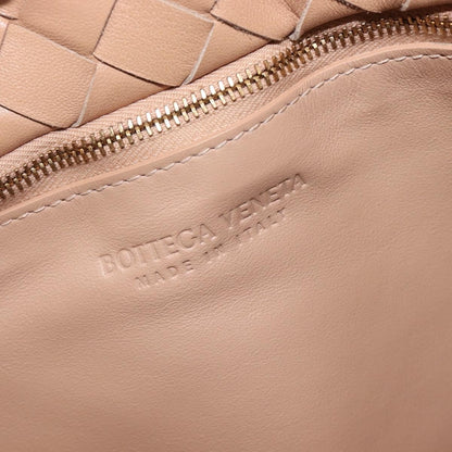 Bottega Veneta Garda Intrecciato Nappa, Beige, Leather, Handbag