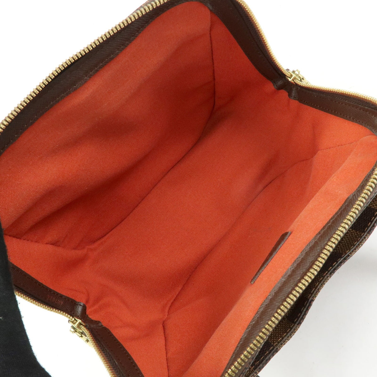Louis Vuitton Belem Damier, Brown, Canvas, Handbag