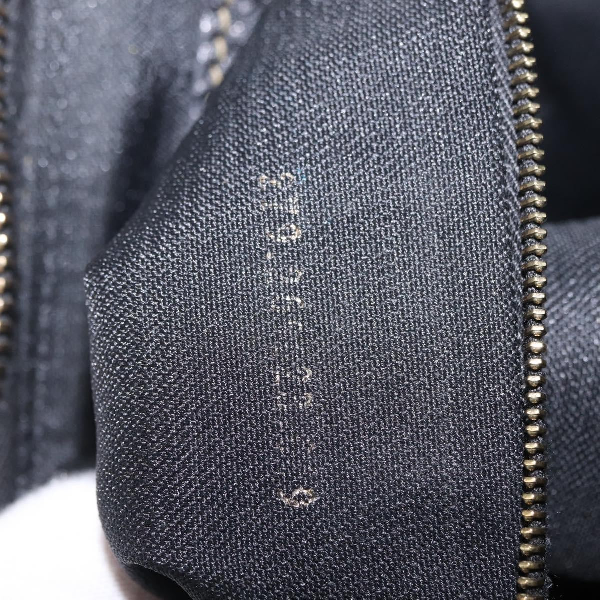 Fendi Vintage Pequin Boston Coated Canvas, Brown, Canvas, Handbag