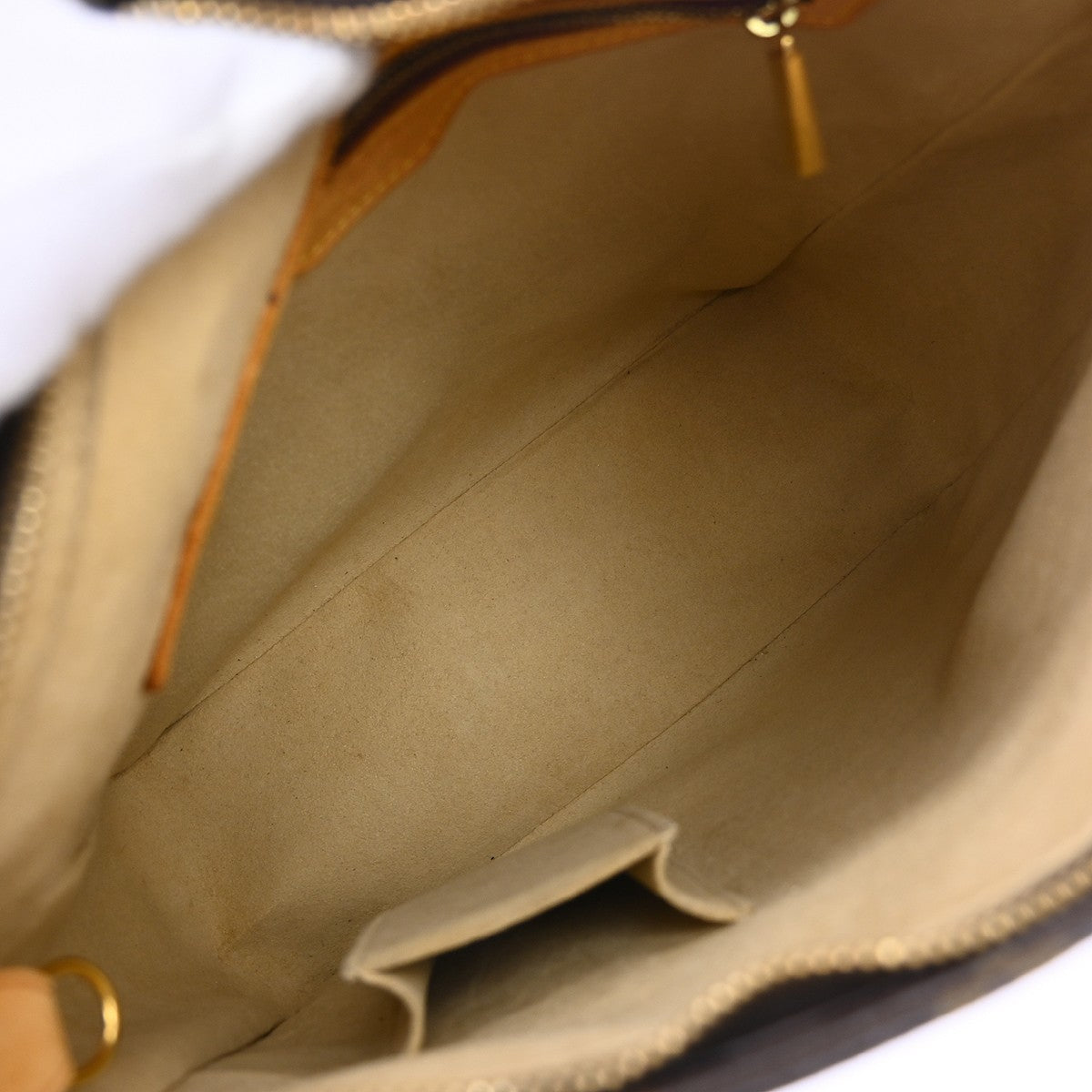 Louis Vuitton Looping Monogram Canvas, Brown, Canvas, Handbag