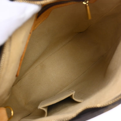 Louis Vuitton Looping Monogram Canvas, Brown, Canvas, Handbag