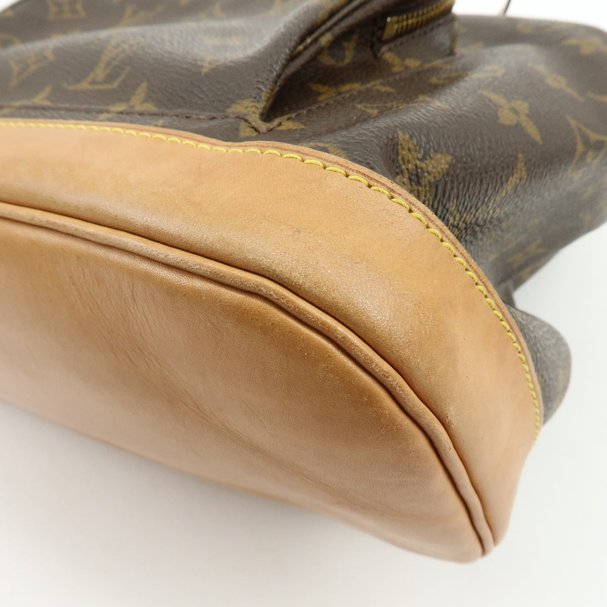 Louis Vuitton Vintage Montsouris Monogram Canvas, Brown, Canvas, Backpack