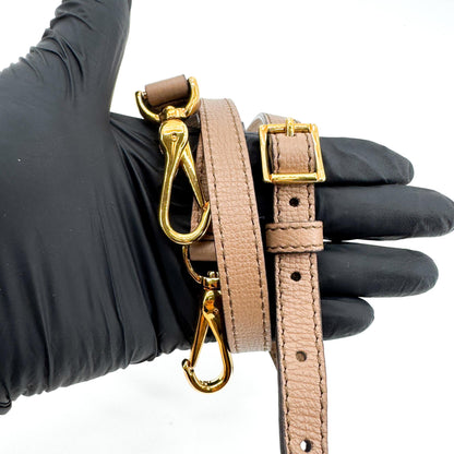 Burberry Camberley Top Handle Leather, Brown, Leather, Handbag