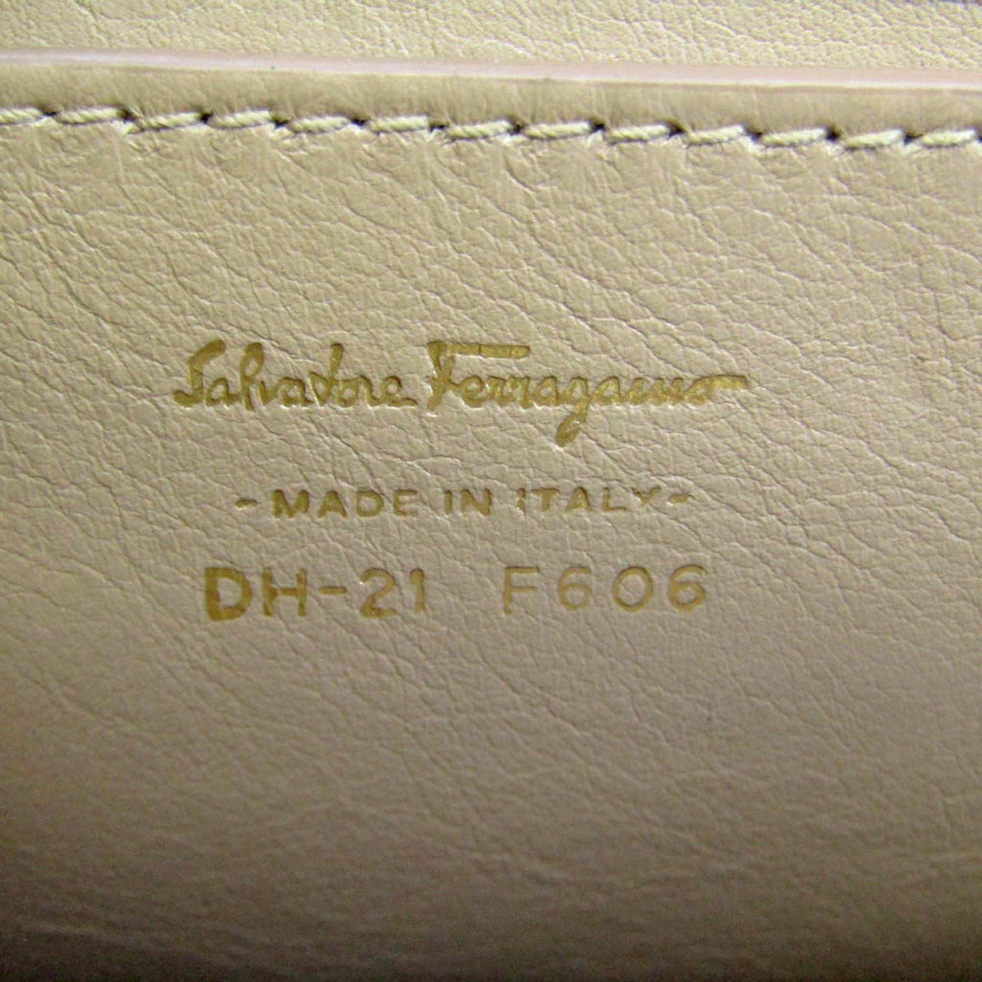 Salvatore Ferragamo Sophia, Pink, Leather, handbag