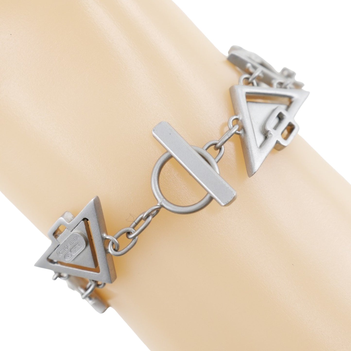 Bottega Veneta Triangle, Silver, Silver, bracelet