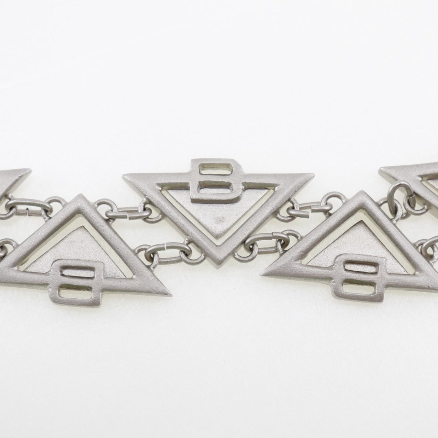 Bottega Veneta Triangle, Silver, Silver, bracelet