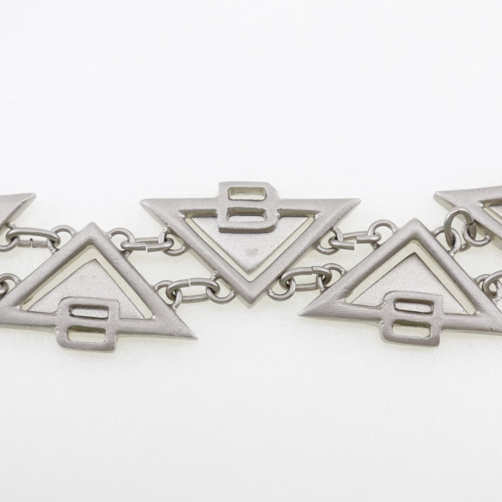 Bottega Veneta Triangle, Silver, Silver, bracelet